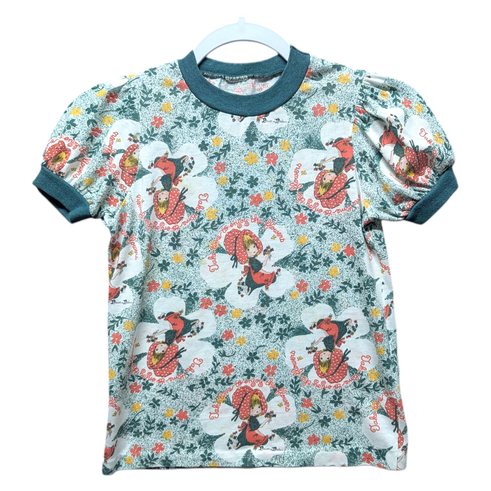 70s Petticoats & Pantaloons Holly Hobbie AOP youth T shirt